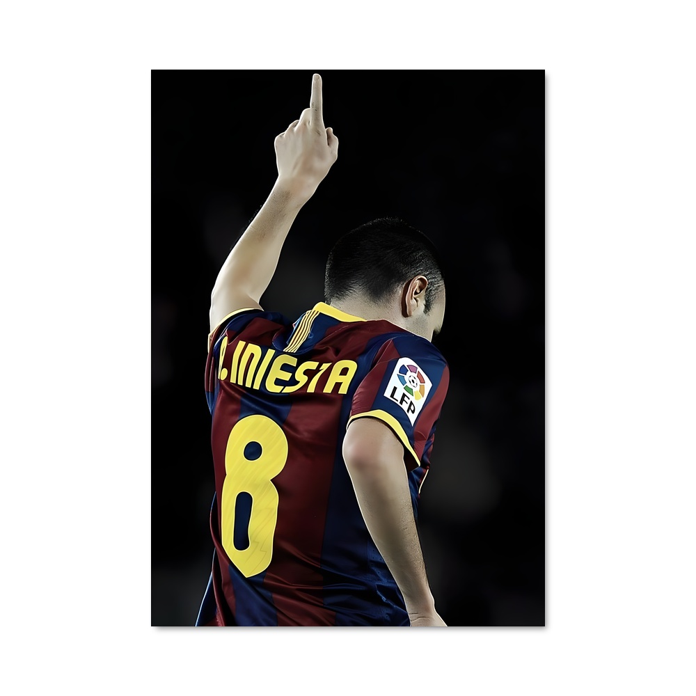Poster Andres iniesta